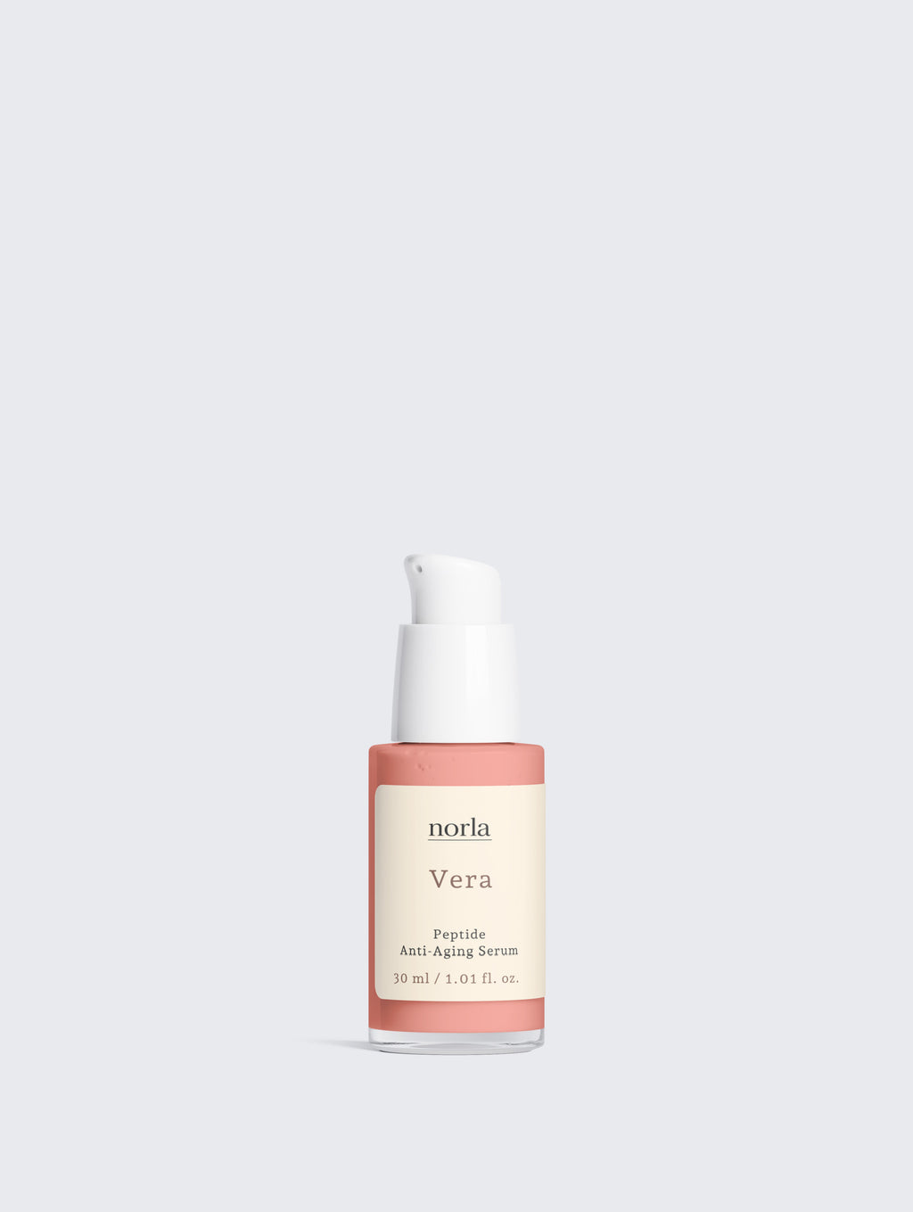 Vera Peptide Anti-Aging Serum 30 ml by Norla, product packshot on a plain light background